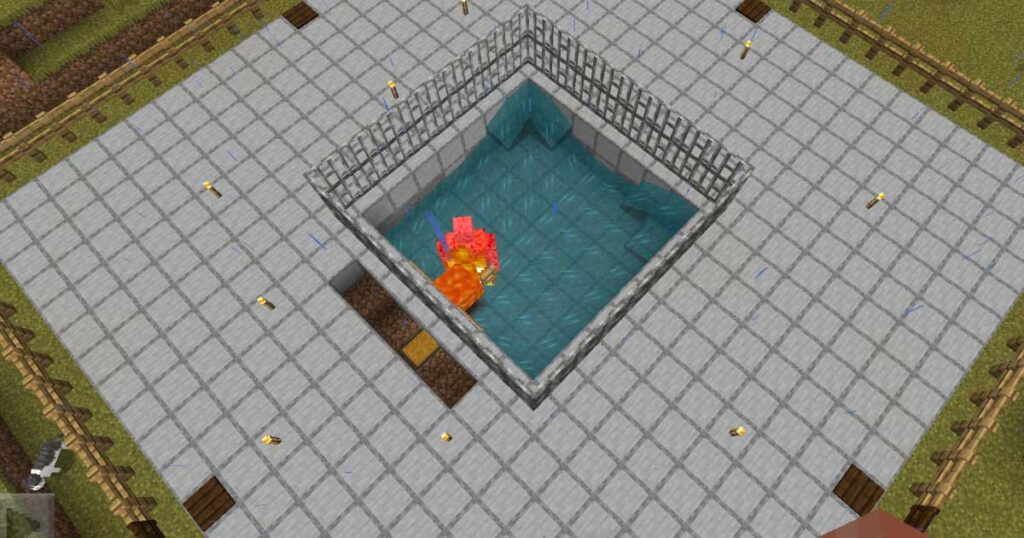 【マイクラ統合版】Ver1.19アイアンゴーレムトラップの作り方 やおやライフ