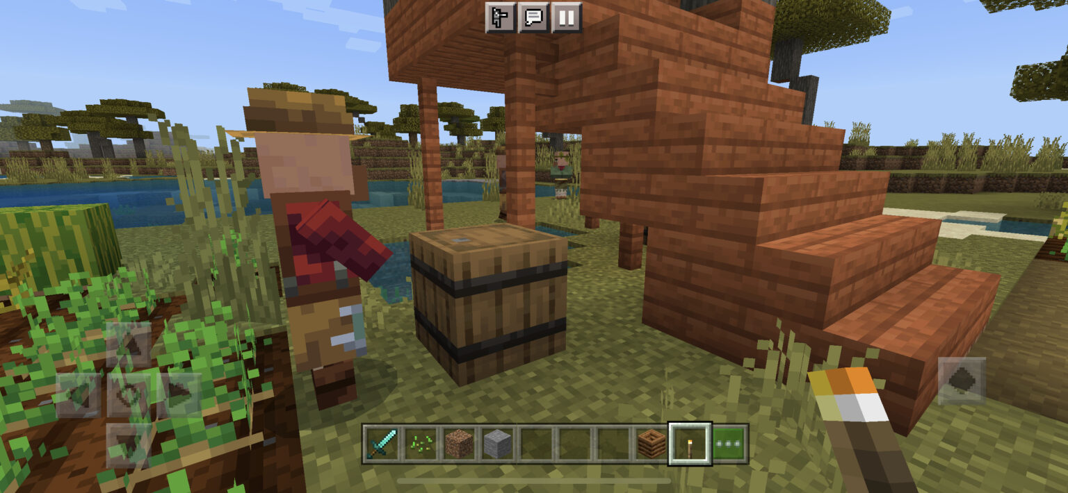 【マイクラ統合版】Ver1.19アイアンゴーレムトラップの作り方 やおやライフ