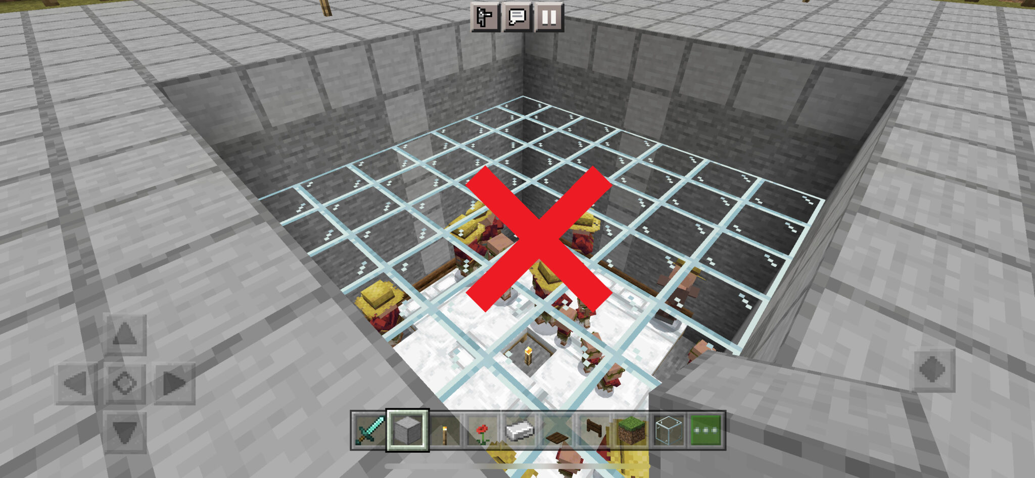 【マイクラ統合版】Ver1.19アイアンゴーレムトラップの作り方 やおやライフ